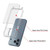 iPhone 17 Pro Kalebol Minimalist Transparent Lanyard Integrated Phone Case - Transparent
