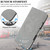 iPhone 17 Pro Kalebol Strong Magnetic MagSafe Ring 2 In 1 Split Leather Phone Case - Gray
