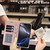 iPhone 17 Pro Kalebol Strong Magnetic MagSafe Ring 2 In 1 Split Leather Phone Case - Rose Gold