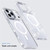 iPhone 17 Pro Kalebol Transparent Magnetic MagSafe Skin Feel Phone Case - White