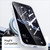 iPhone 17 Pro Kalebol Transparent Magnetic MagSafe Skin Feel Phone Case - White