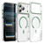 iPhone 17 Pro Kemeng Clear PC Magnetic Phone Case - Green