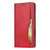 iPhone 17 Pro Knead Skin Texture Flip Leather Phone Case - Red