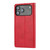 iPhone 17 Pro Knead Skin Texture Flip Leather Phone Case - Red
