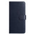 iPhone 17 Pro Lambskin 8-card Slot Leather Phone Case - Dark Blue