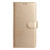 iPhone 17 Pro Lambskin 8-card Slot Leather Phone Case - Gold