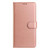 iPhone 17 Pro Lambskin 8-card Slot Leather Phone Case - Rose Gold