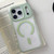 iPhone 17 Pro Large Hole Camera Macaron Transparency MagSafe Phone Case - Light Green