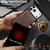 iPhone 17 Pro LC.IMEEKE L6 Series Zipper Card Bag MagSafe Magnetic Phone Case - Coffee