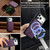 iPhone 17 Pro LC.IMEEKE L6 Series Zipper Card Bag MagSafe Magnetic Phone Case - Purple