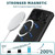 iPhone 17 Pro Lens Holder Metal IP54 Life Waterproof Three-proof MagSafe Phone Case - Black