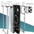 iPhone 17 Pro Lens Holder Metal IP54 Life Waterproof Three-proof MagSafe Phone Case - Silver