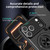 iPhone 17 Pro Lens Sliding Window Multifunctional Magnetic Shockproof Phone Case - Black
