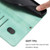 iPhone 17 Pro Line Splicing Buckle Retro Leather Phone Case - Mint Green