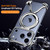 iPhone 17 Pro Liquid Plating PC Hollow MagSafe Phone Case - Blue