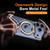 iPhone 17 Pro Liquid Plating PC Hollow MagSafe Phone Case - Silve