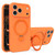 iPhone 17 Pro Liquid Silicone MagSafe Holder Phone Case - Orange