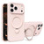iPhone 17 Pro Liquid Silicone MagSafe Holder Phone Case - Pink