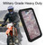 iPhone 17 Pro LOVE MEI Metal Shockproof Life Waterproof Dustproof Phone Case - Red