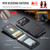 iPhone 17 Pro MAGKING K1 MagSafe Detachable Wallet RFID Back Cover Phone Case - Black