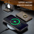 iPhone 17 Pro MAGKING K1 MagSafe Detachable Wallet RFID Back Cover Phone Case - Coffee