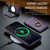 iPhone 17 Pro MAGKING K1 MagSafe Detachable Wallet RFID Back Cover Phone Case - Purple