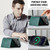 iPhone 17 Pro MAGKING K2 Series MagSafe RFID Card Bag Detachable Phone Case - Green