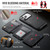 iPhone 17 Pro MAGKING K3 Series MagSafe RFID K3 Pro Card Bag Detachable Phone Case - Black