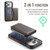 iPhone 17 Pro MAGKING K3 Series MagSafe RFID K3 Pro Card Bag Detachable Phone Case - Coffee