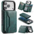 iPhone 17 Pro MAGKING K3 Series MagSafe RFID K3 Pro Card Bag Detachable Phone Case - Green