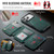 iPhone 17 Pro MAGKING K3 Series MagSafe RFID K3 Pro Card Bag Detachable Phone Case - Green