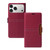 iPhone 17 Pro Magnetic Buckle Card Slot Leather Phone Case - Red