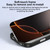 iPhone 17 Pro MagSafe Anti-fingerprint Highly Transparent PC Phone Case - Dark Blue