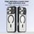 iPhone 17 Pro MagSafe Anti-fingerprint Highly Transparent PC Phone Case - Orange