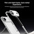 iPhone 17 Pro Max Ultra-Thin Alloy Metal Frame Shockproof Phone Case with  Lens Frame - Silver