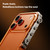 iPhone 17 Pro Mechanical Armor Creative Metal Frame Aluminum Alloy Phone Case - Blue