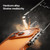 iPhone 17 Pro Mechanical Armor Creative Metal Frame Aluminum Alloy Phone Case - Orange