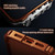 iPhone 17 Pro Mechanical Armor Creative Metal Frame Aluminum Alloy Phone Case - Orange