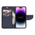 iPhone 17 Pro Mercury Contrast Color Splicing Leather Phone Case - Red