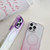 iPhone 17 Pro Metal Lens Frame Gradient PC MagSafe Phone Case - Black