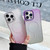 iPhone 17 Pro Metal Lens Frame Gradient PC MagSafe Phone Case - Pink