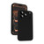 iPhone 17 Pro Microfiber Liquid Silicone Shockproof Phone Case - Black