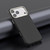 iPhone 17 Pro Mocome Plain Magnetic Shockproof Phone Case - Black