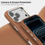 iPhone 17 Pro Mocome Plain Magnetic Shockproof Phone Case - Brown