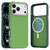 iPhone 17 Pro Mocome Plain Magnetic Shockproof Phone Case - Green