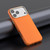 iPhone 17 Pro Mocome Plain Magnetic Shockproof Phone Case - Orange