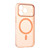 iPhone 17 Pro MOMAX Ultra-thin Magnetic MagSafe PC Phone Case - Transparent Orange