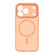 iPhone 17 Pro MOMAX Ultra-thin Magnetic MagSafe PC Phone Case - Transparent Orange