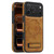 iPhone 17 Pro Multi-function Holder MagSafe PU Phone Case - Brown