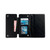 iPhone 17 Pro Multifunctional 7-Cards Wallet Leather Phone Case - Black